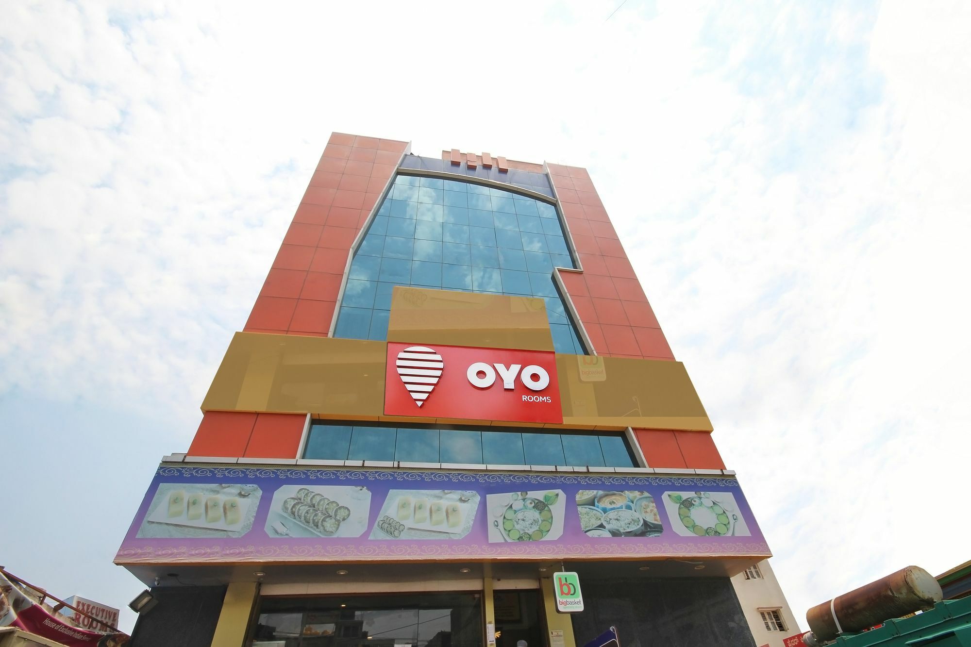 העיר בנגלור Oyo 579 Hotel Aab מראה חיצוני תמונה